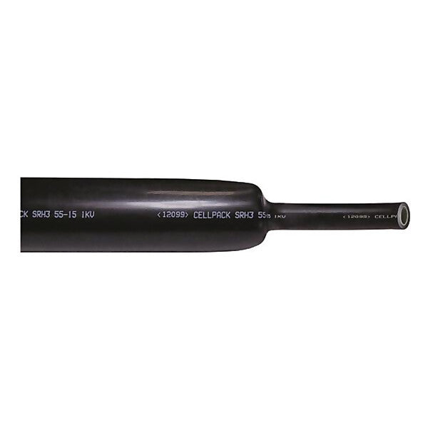 BBC Cellpack Warmschrumpfschlauch Schrumpfrate 3 : 1 SRH3/63-15/BK/1m
